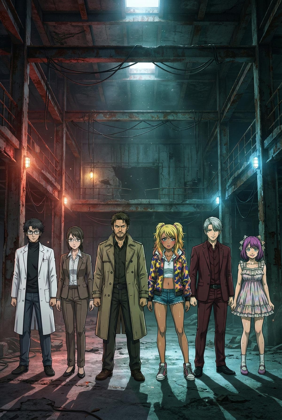 AIデスゲームのヒーロービジュアル